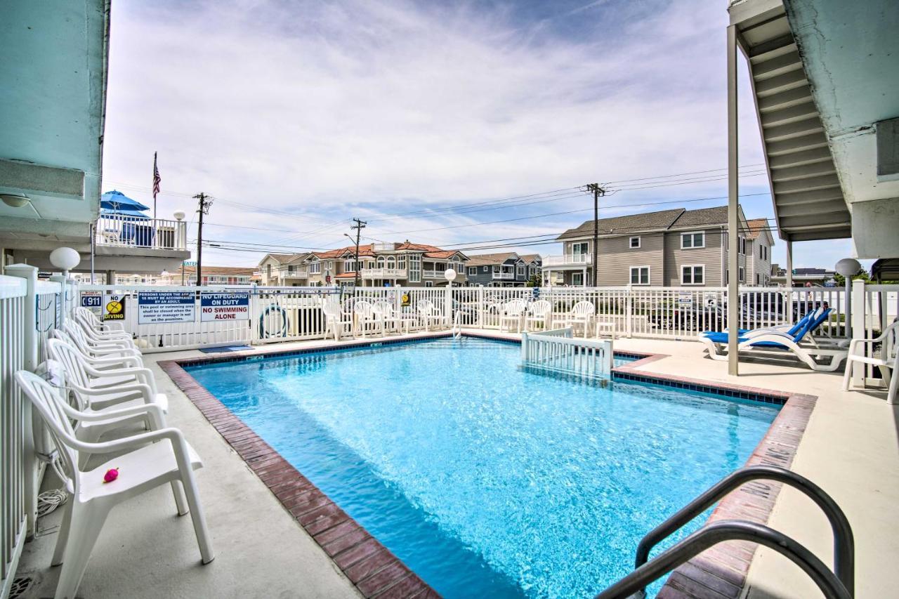 Charming Oceanfront Condo, Walk To Wildwood Beach Wildwood Crest Exterior photo